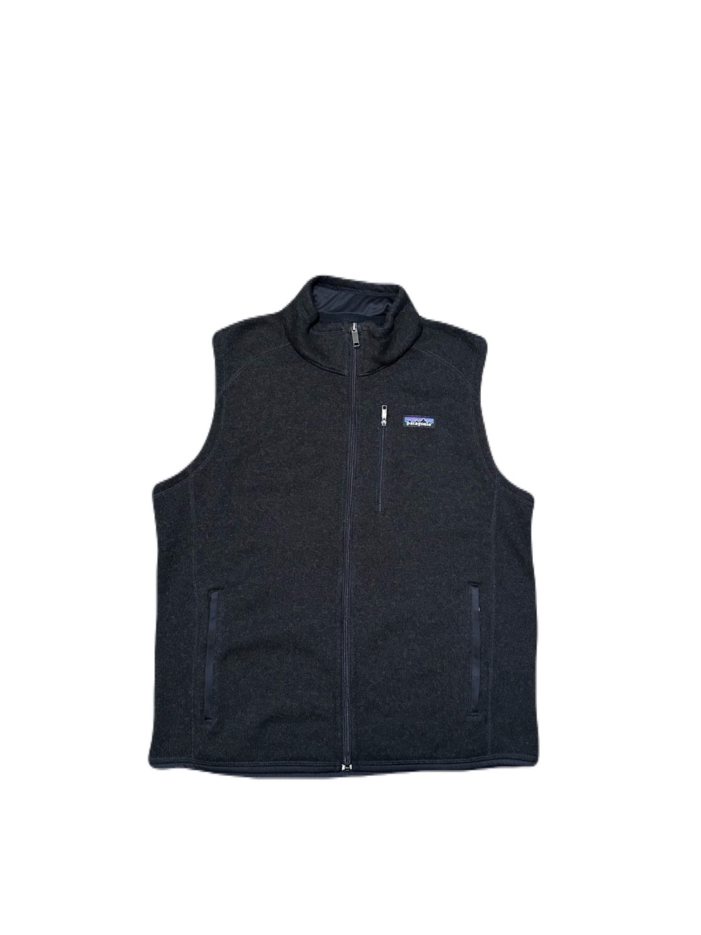Patagonia Better Sweater Vest Mens L Gray Full Zip Fleece Zip Pockets 25881